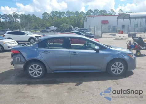 2022 Toyota Corolla Le z USA, uszkodzony, nr VIN JTDEPMAE4NJ197615